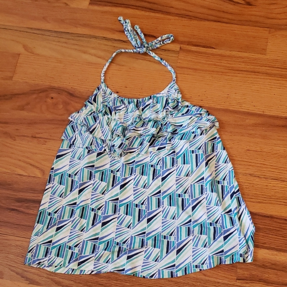 Banana Republic Striped Halter Top- Size: M